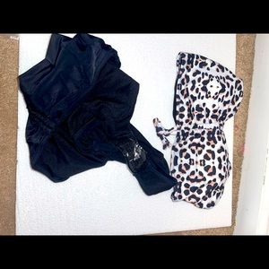 Brand new Womens Sexy High Waisted Two Piece Swimsuit Tummy Control Swimwear